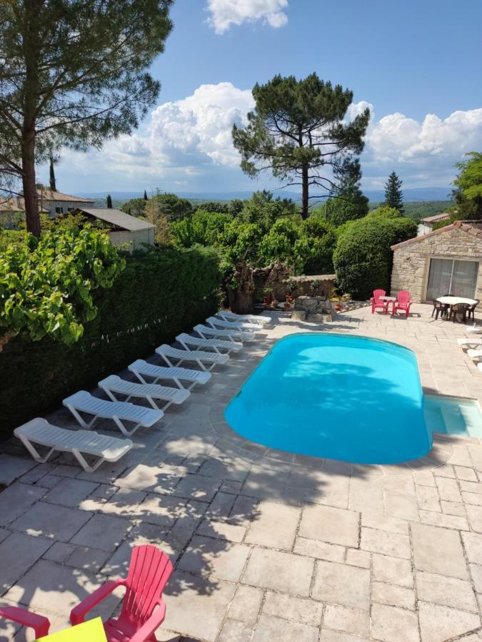 Ardeche Chambres D Hotes Pres De Vallon Pont D Arc Grospierres Exterior photo