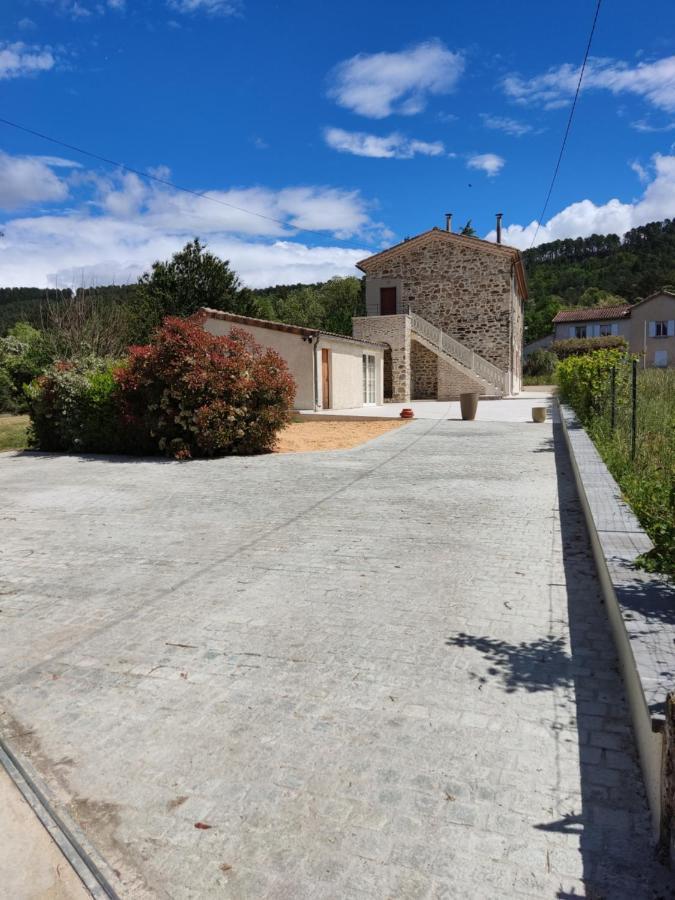 Ardeche Chambres D Hotes Pres De Vallon Pont D Arc Grospierres Exterior photo